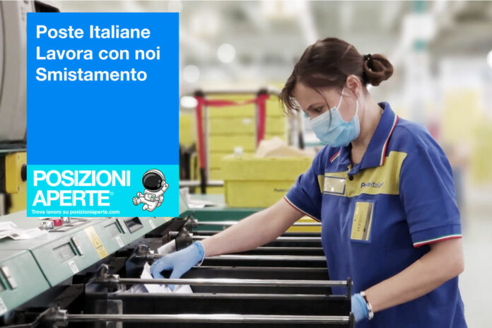 Poste Italiane Lavora Con Noi Smistamento Posizioni Aperte
