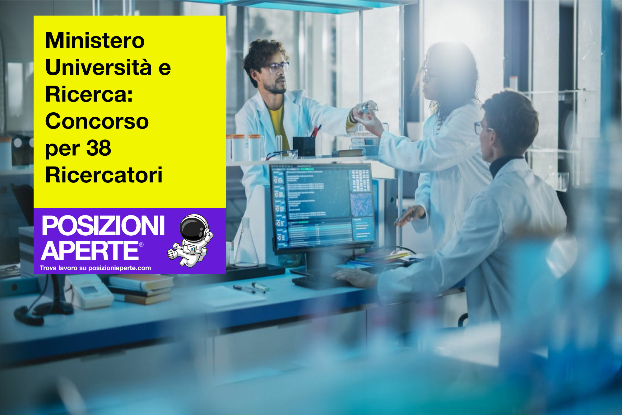 Ministero Università E Ricerca: Concorso Per 38 Ricercatori