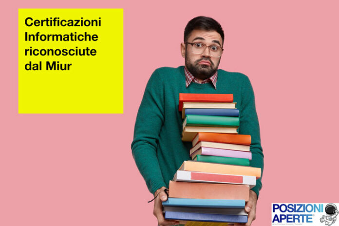 Elenco Università Private Riconosciute Dal Miur Certificazioni Informatiche riconosciute dal Miur - Posizioni Aperte