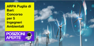 ARPA Puglia di Bari - concorso per 5 ingegneri ambientali