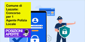 Comune di Lazzate - concorso per 1 Agente Polizia Locale