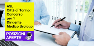 ASL Città di Torino - concorso per 1 Dirigente Medico Urologo --