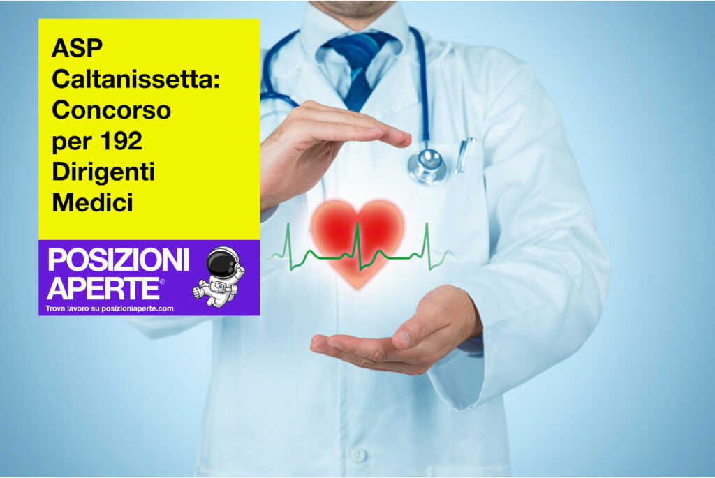 ASP Caltanissetta - concorso per 192 Dirigenti medici