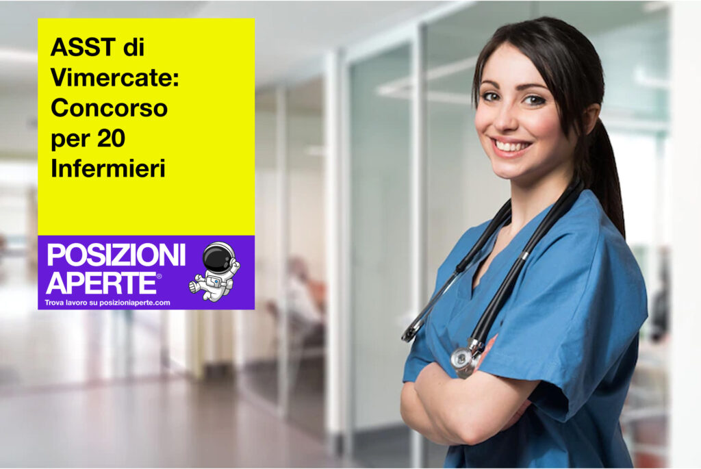 ASST di Vimercate - concorso per 20 infermieri