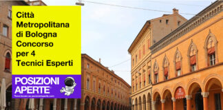 Città Metropolitana di Bologna - concorso per 4 Tecnici Esperti
