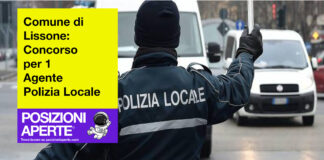 Comune di Lissone - Concorso per 1 Agente Polizia Locale