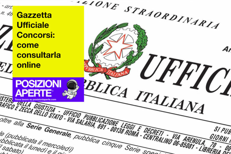 Gazzetta Ufficiale Concorsi: Come Consultarla Online