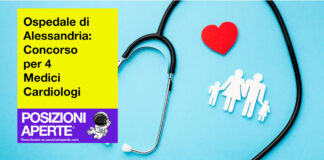 Ospedale di Alessandria - concorso per 4 medici cardiologi