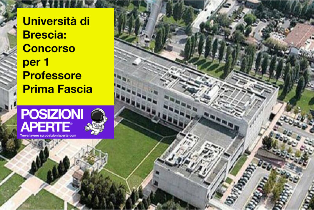 Università di Brescia - concorso per 1 professore prima fascia
