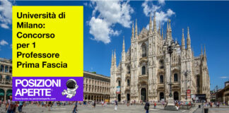 Università di Milano - concorso per 1 professore prima fascia