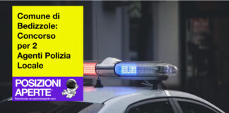 Comune di Bedizzole - concorso per 2 agenti polizia locale
