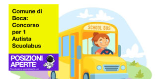 Comune di Boca - concorso per 1 autista scuolabus