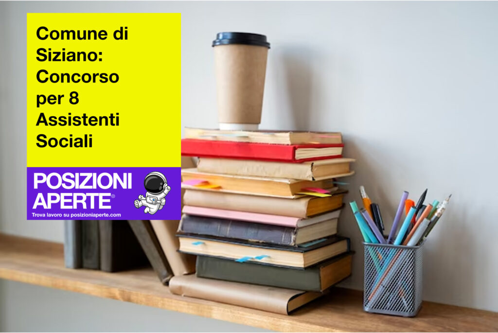 Comune di Siziano - concorso per 8 Assistenti Sociali