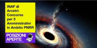 INAF di Arcetri - concorso per 3 amministrativi in ambito PNRR