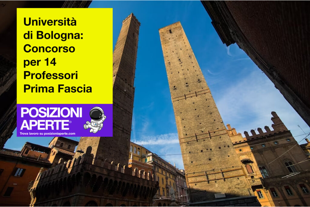 Università di Bologna - concorso per 14 professori prima fascia
