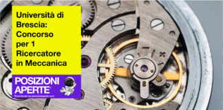 Università di Brescia - concorso per 1 Ricercatore in meccanica