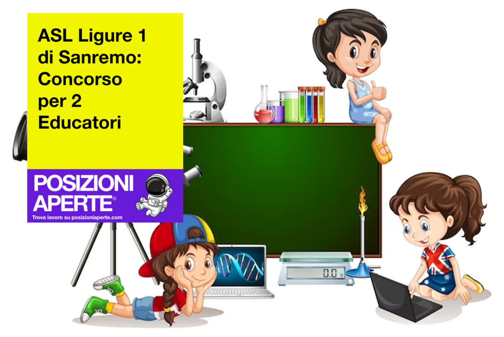 ASL Ligure 1 di Sanremo - concorso per 2 educatori