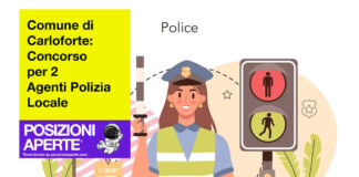 Comune di Carloforte - concorso per 2 agenti polizia locale
