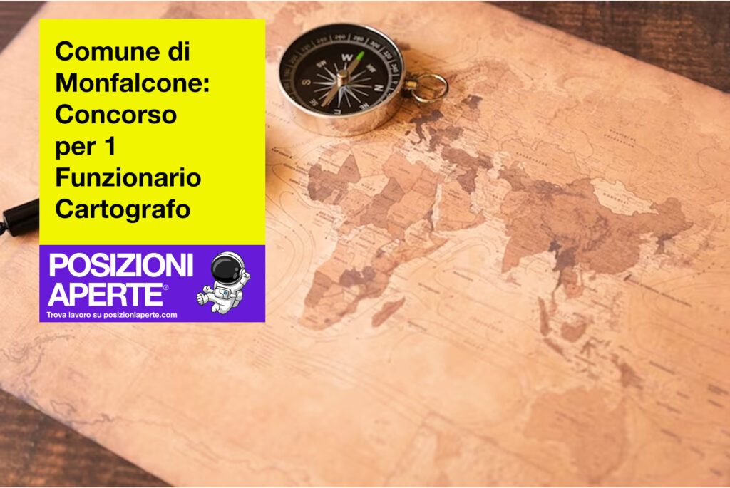 Comune di Monfalcone - concorso per 1 funzionario cartografo