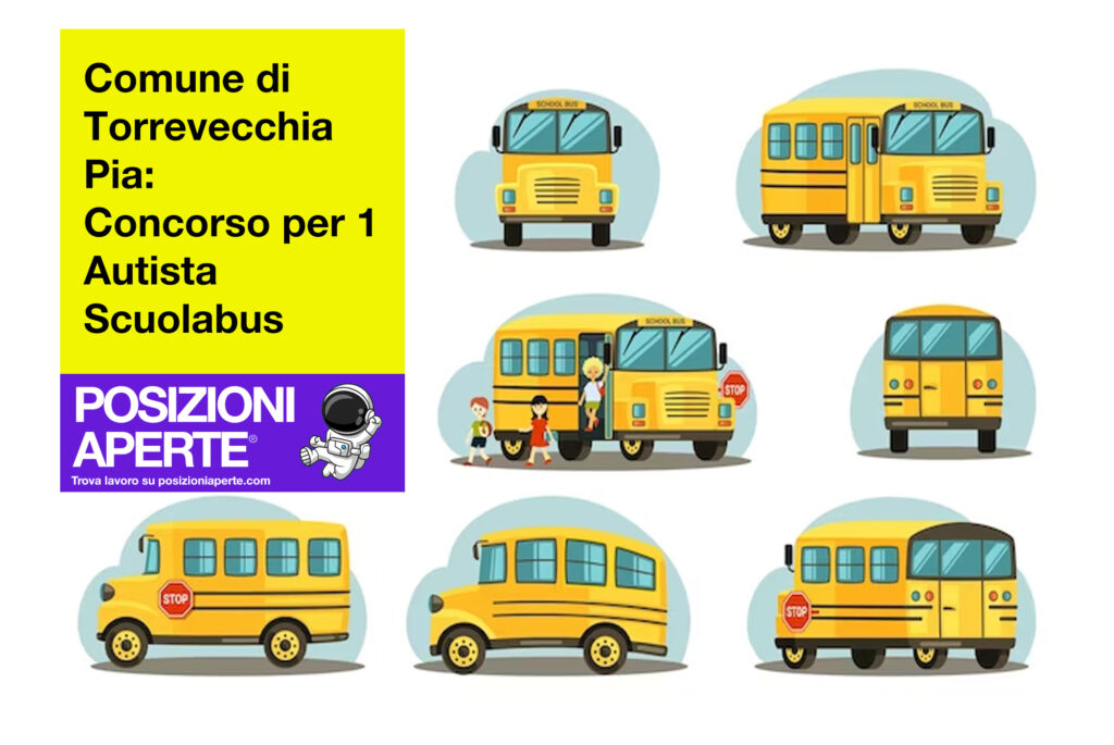 Comune di Torrevecchia Pia - concorso per 1 autista scuolabus