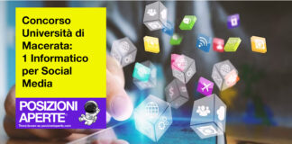 Concorso Università di Macerata - 1 Informatico per Social Media