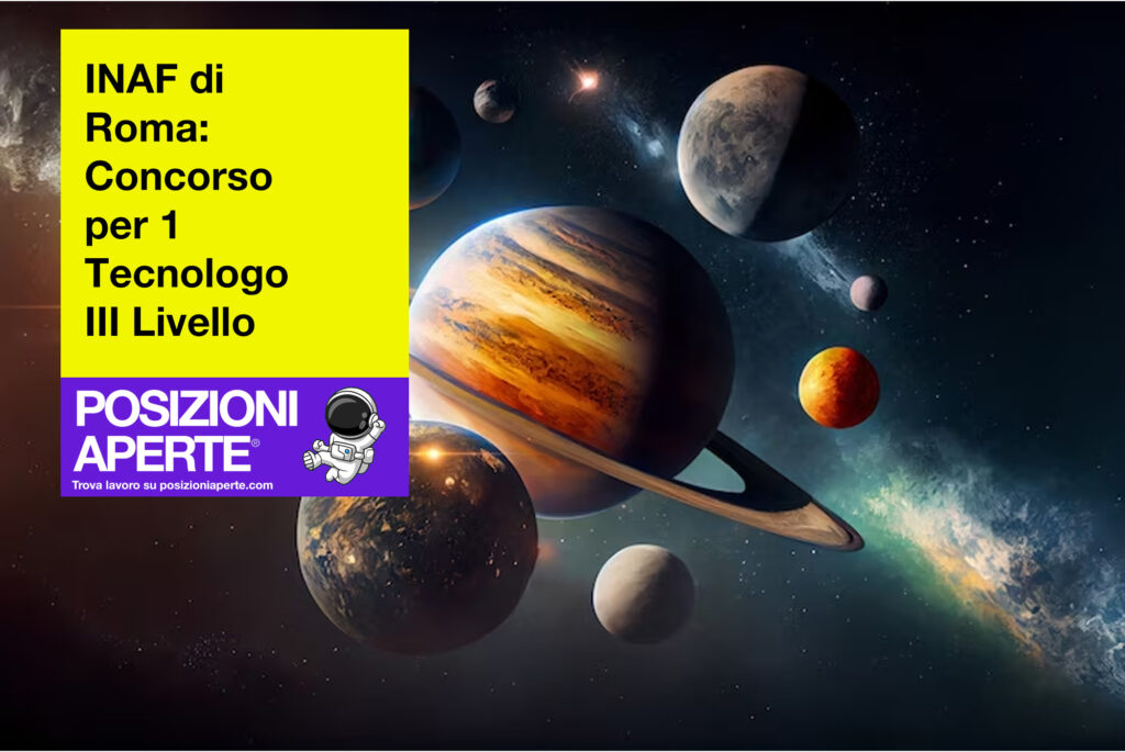 Concorso INAF 