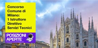 Concorso Comune di Milano - 1 Istruttore Direttivo servizi Tecnici