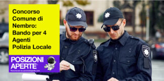 Concorso Comune di Nembro - Bando per 4 Agenti Polizia Locale