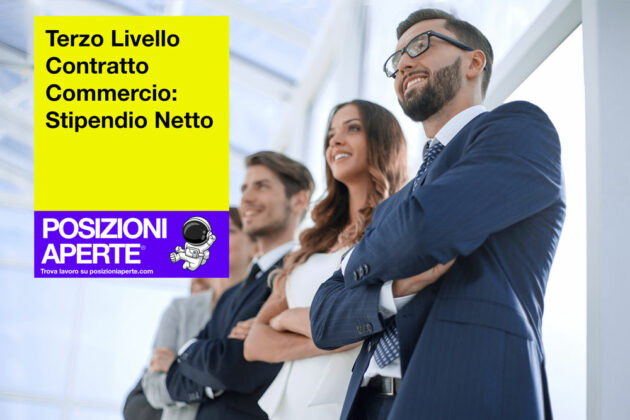 Terzo Livello Contratto Commercio: Stipendio Netto