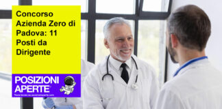 Concorso Azienda Zero di Padova: 11 Posti da Dirigente