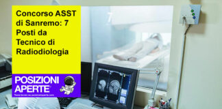 Concorso ASST di Sanremo: 7 Posti da Tecnico di Radiodiologia