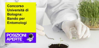 Concorso Università di Bologna: Bando per Entomologi