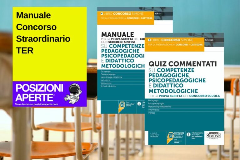 Manuale Concorso Straordinario TER - Posizioni Aperte