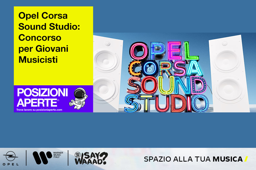 Opel-Corsa-Sound-Studio-Concorso-per-Giovani-Musicisti