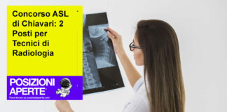 Concorso ASL di Chiavari: 2 Posti per Tecnici di Radiologia