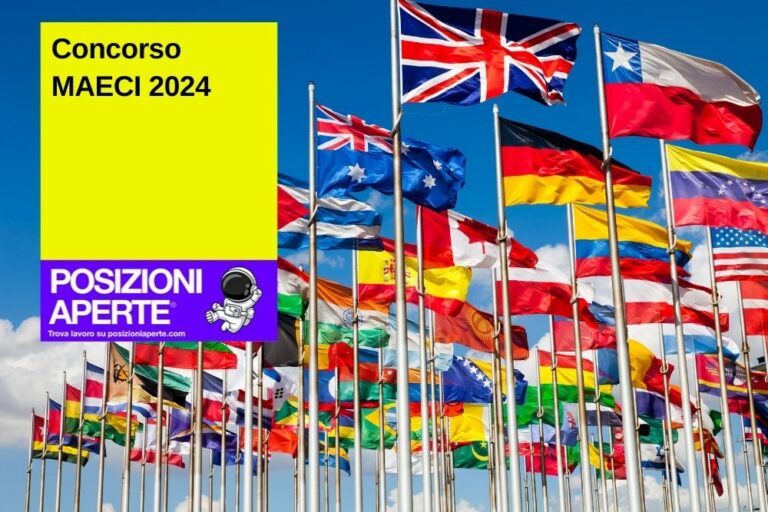 Concorso MAECI 2024 - Posizioni Aperte