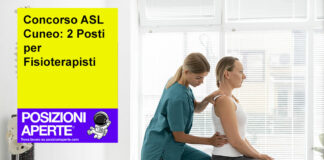 Concorso ASL Cuneo: 2 Posti per Fisioterapisti