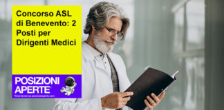 Concorso ASL di Benevento: 2 Posti per Dirigenti Medici