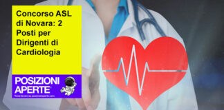 Concorso ASL di Novara: 2 Posti per Dirigenti di Cardiologia