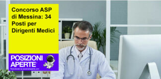 Concorso ASP di Messina: 34 Posti per Dirigenti Medici