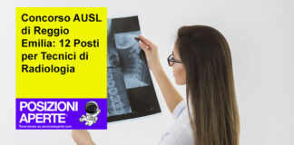Concorso AUSL di Reggio Emilia: 12 Posti per Tecnici di Radiologia