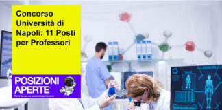 Concorso Università di Napoli: 11 Posti per Professori