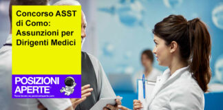 Concorso ASST di Como: Assunzioni per Dirigenti Medici