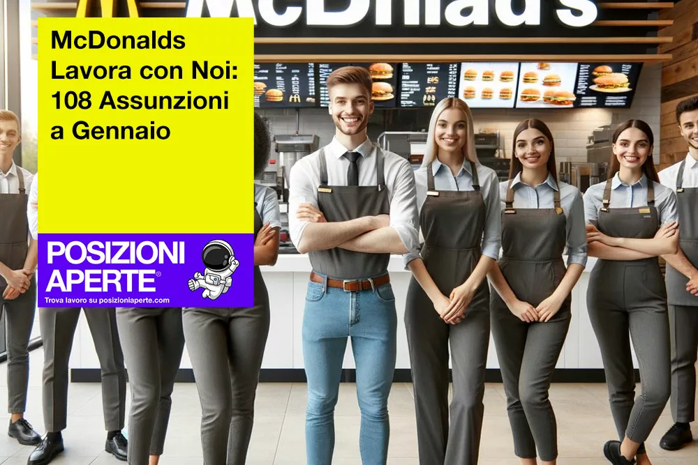 McDonalds-Lavora-con-Noi--108-Assunzioni-a-Gennaio